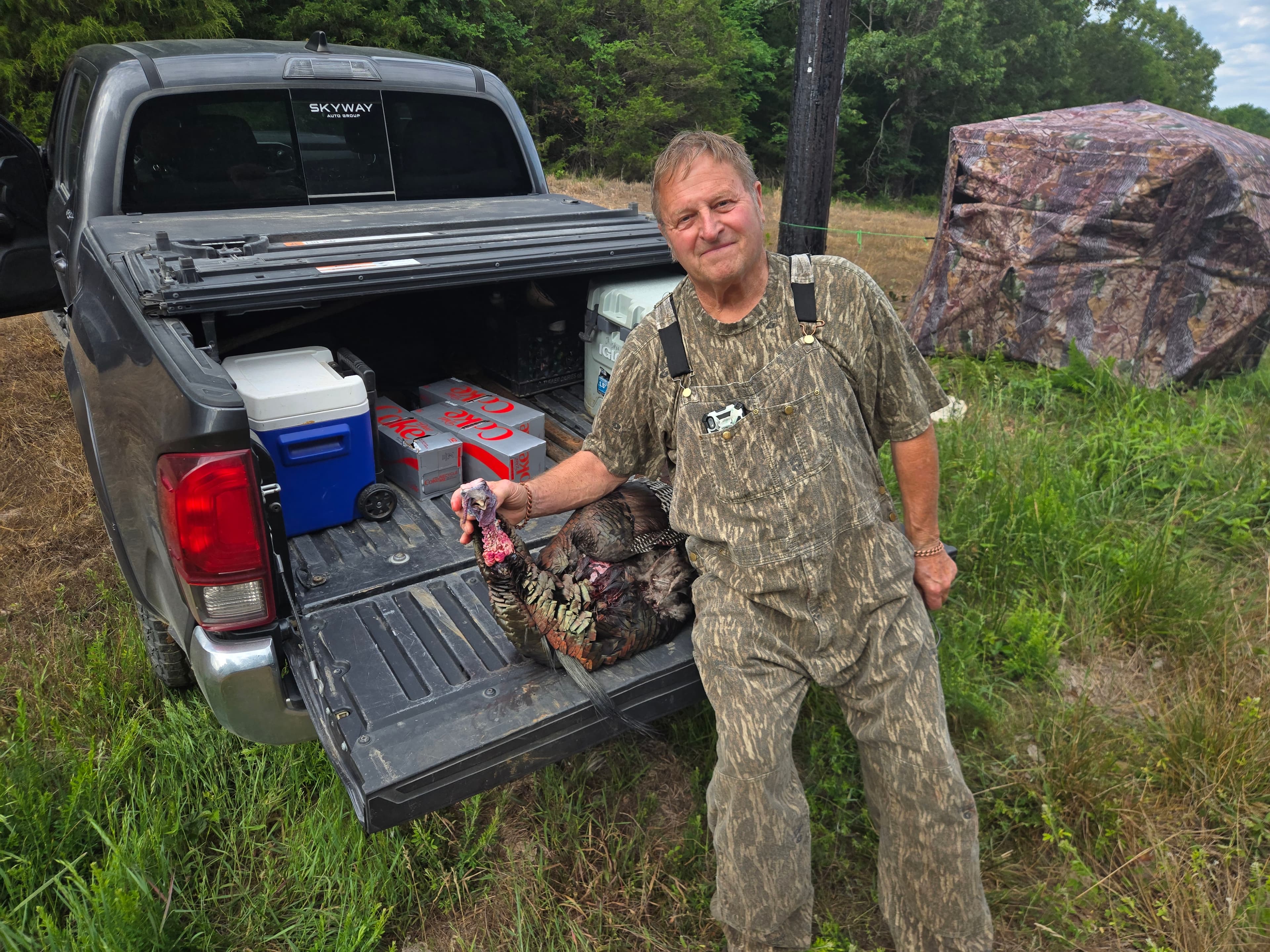 Peepaw with the first turkey of 2026